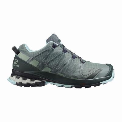 Női Salomon XA PRO 3D v8 GORE-TEX Túracipő SA5260347 Zöld